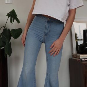 Free People flare jeans